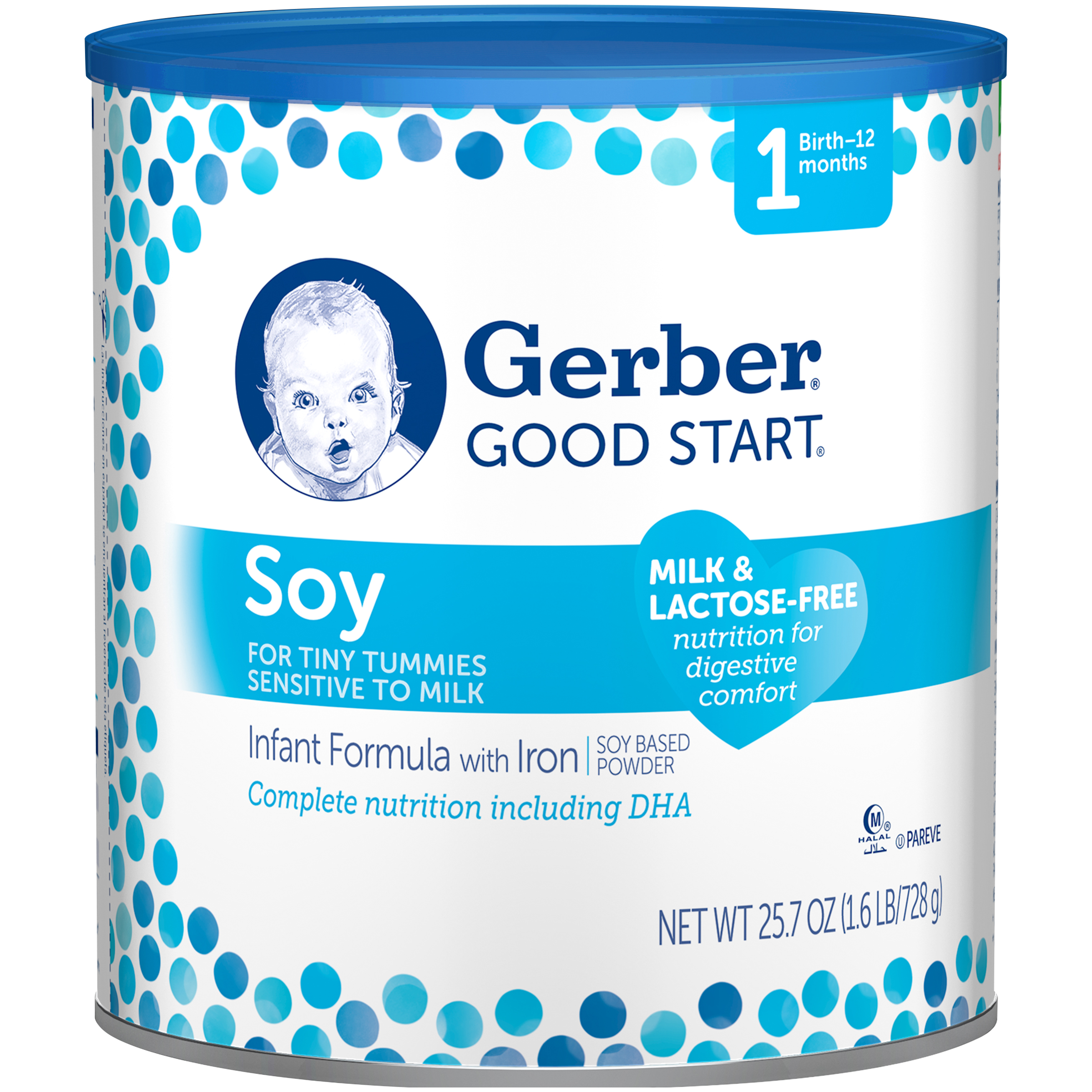 Gerber Good Start Soy Ready to Feed Infant Formula, 8.45 Ounce, 4 Pack