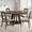 Brownish-red, variant on Anoncndin 47 Inch Round Dining Table for 4-6 People,Circle Dinner Table with Wooden Cross Pedestal Base,Farmhouse Kitchen Furniture for Dining Room,Living Room,Kitchen (Table Only)