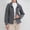 Gray#3, variant on Black*Friday Womens Clothing Clearance under $5 GaThRRgYP Womens Jackets Plus Size,Ladies' Casual Colored All-purpose Full-zip Long-sleeved Capless Fleece Jacket Black S