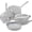 Gray, variant on Caraway Ceramic Non-Stick Pots & Pans Cookware Set, 12- Piece, Sage