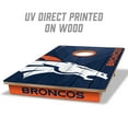 thumbnail image 3 of YouTheFan NFL Denver Broncos 2' x 3' Cornhole Game, 3 of 6