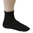 thumbnail image 2 of Big And Tall Men's 6-12 Pairs of Health Support Diabetic Ankle Circulatory Socks, Non-binding & Loose Fit(13-15) (Black, 6Pack), 2 of 2