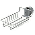 thumbnail image 1 of Elegante organizador de fregadero de acero inoxidable, instalación sin complicaciones, organizador de drenaje de grifo desmontable para fregaderos de cocina y baño, acero inoxidable 304 y material ABS, 1 of 6