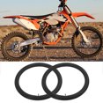 thumbnail image 4 of Dirt Bikes Inner Tubes, Inner Tubes Butyl Rubber Direct Replacement With Metal Valve Stem For Off Road Pit Bikes, 4 of 8