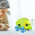 thumbnail image 3 of Rompecabezas eléctrico de bloques de animales, juguete educativo para regalos de juguetes para niños. erizo verde, 3 of 8