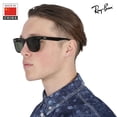 thumbnail image 7 of Ray-Ban RB4420 POLARIZED Square Shaped Sunglasses for Men & Women - Includes Official Rayban Eyewear Kit - Ideal Formal & Casual Wear Sunglasses - Dark Green Lens, 7 of 7