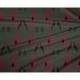 thumbnail image 4 of oneOone Polyester Lycra Fabric Argyle Style Ikat Decor Fabric Printed BTY 56 Inch Wide, 4 of 4