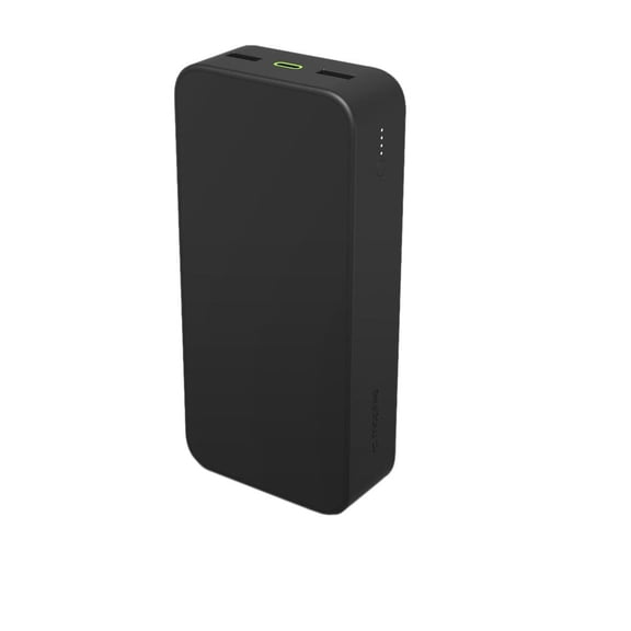 Restored mophie Powerstation 2023 with PD Power Bank - 10 000 mAh Large Internal Battery (2) USB-A Port and (1) 20W USB-C PD Fast Charging Input/Output Port Travel-Friendly (Refurbished)
