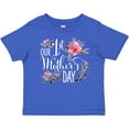 thumbnail image 3 of Inktastic Our First Mother's Day- pink flowers Boys or Girls Baby T-Shirt, 3 of 5