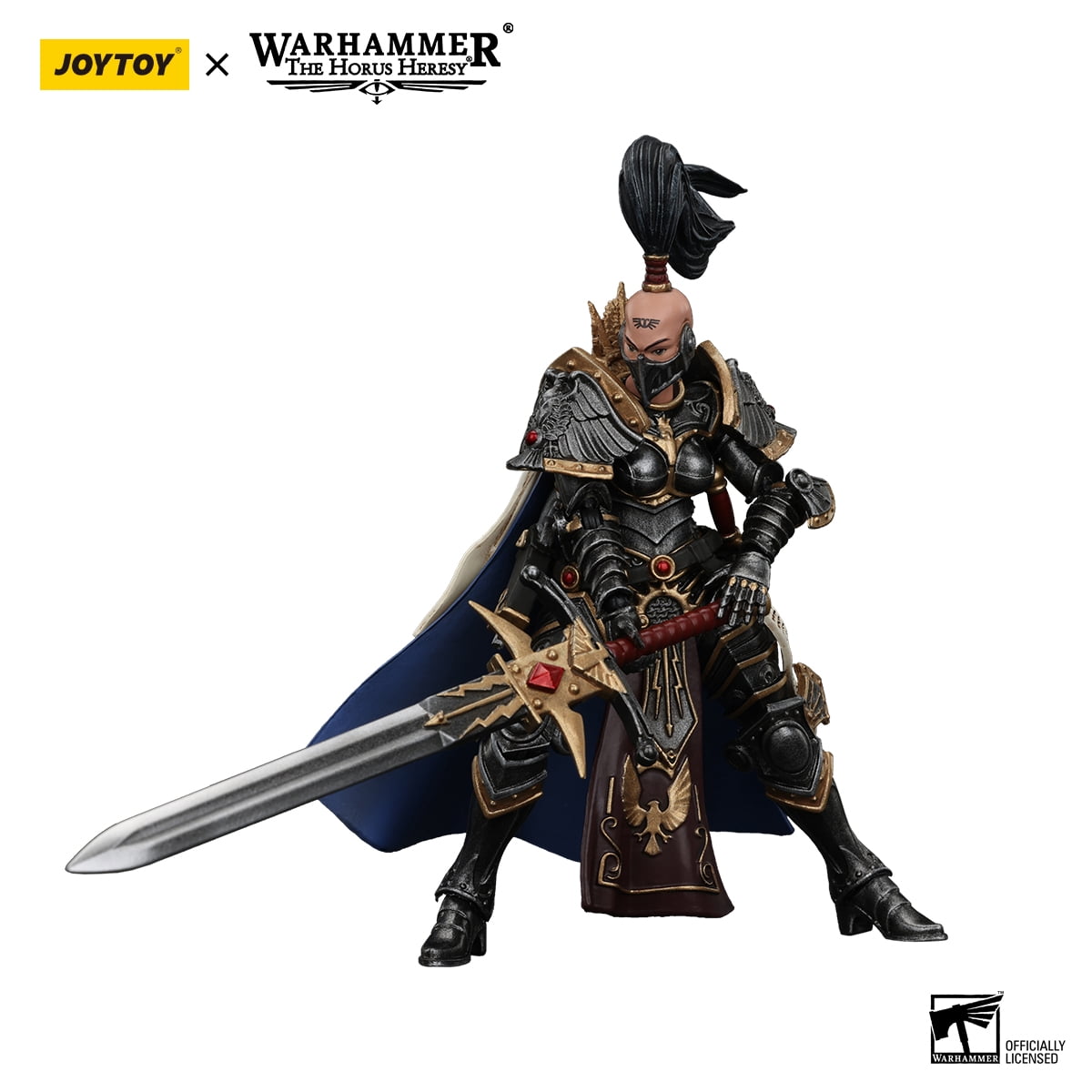 JOYTOY Warhammer 40K The Horus Heresy Sisters of Silence Knight-Commander Jenetia Krole Collection Model