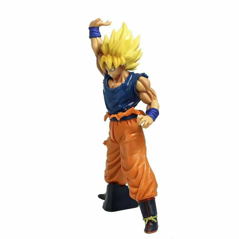 SeekFunning 10 Dragon Ball Z Toys,Super Saiyan Standing Fighting Goku for  Kids Birthday Gifts Desk Decor 