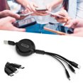 thumbnail image 4 of Phone Charging Wire, 3 in 1 Data Line Telescopic for IOS Interface for Micro for Type C, 4 of 8