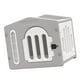 thumbnail image 5 of Refugio portátil grande para mascotas sin hogar, ideal para conejos y gatitos. Gris, 5 of 9