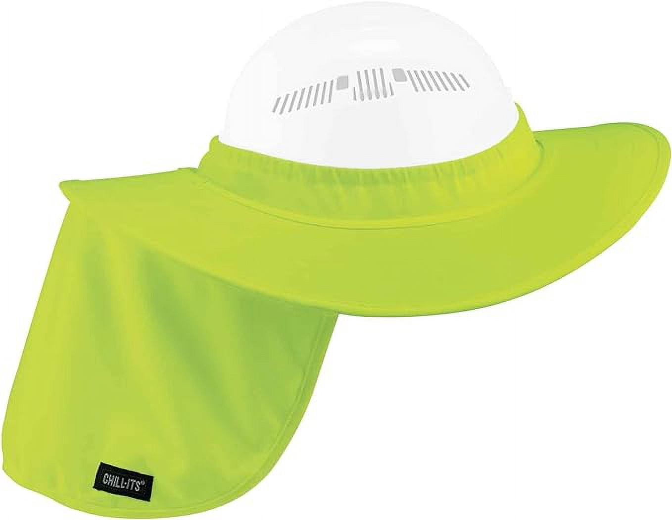 Mutual Industries Hard Hat Cover Lime (50110) - Walmart.com
