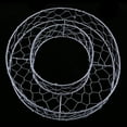 thumbnail image 4 of DOLITY Alphabet Iron Wire Wreath Frame Pot Metal Planter Plant Holder O O, 4 of 9