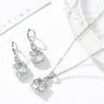 thumbnail image 3 of Aretes de cristal Pendientes Circulares perfecl para Ocasiones Especiales, 3 of 8