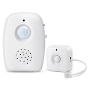 HAPYTHDA Landline Phone Incoming Call Alert, with 18 Melodies and Bright Flash Light, 393FT Wireless Call Ringer Reminds Incoming Call