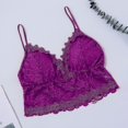thumbnail image 3 of Chaleco de talla grande para mujer, sujetador inalámbrico corto, lencería Sexy con cuello en V, ropa interior, camisola, 3 of 5