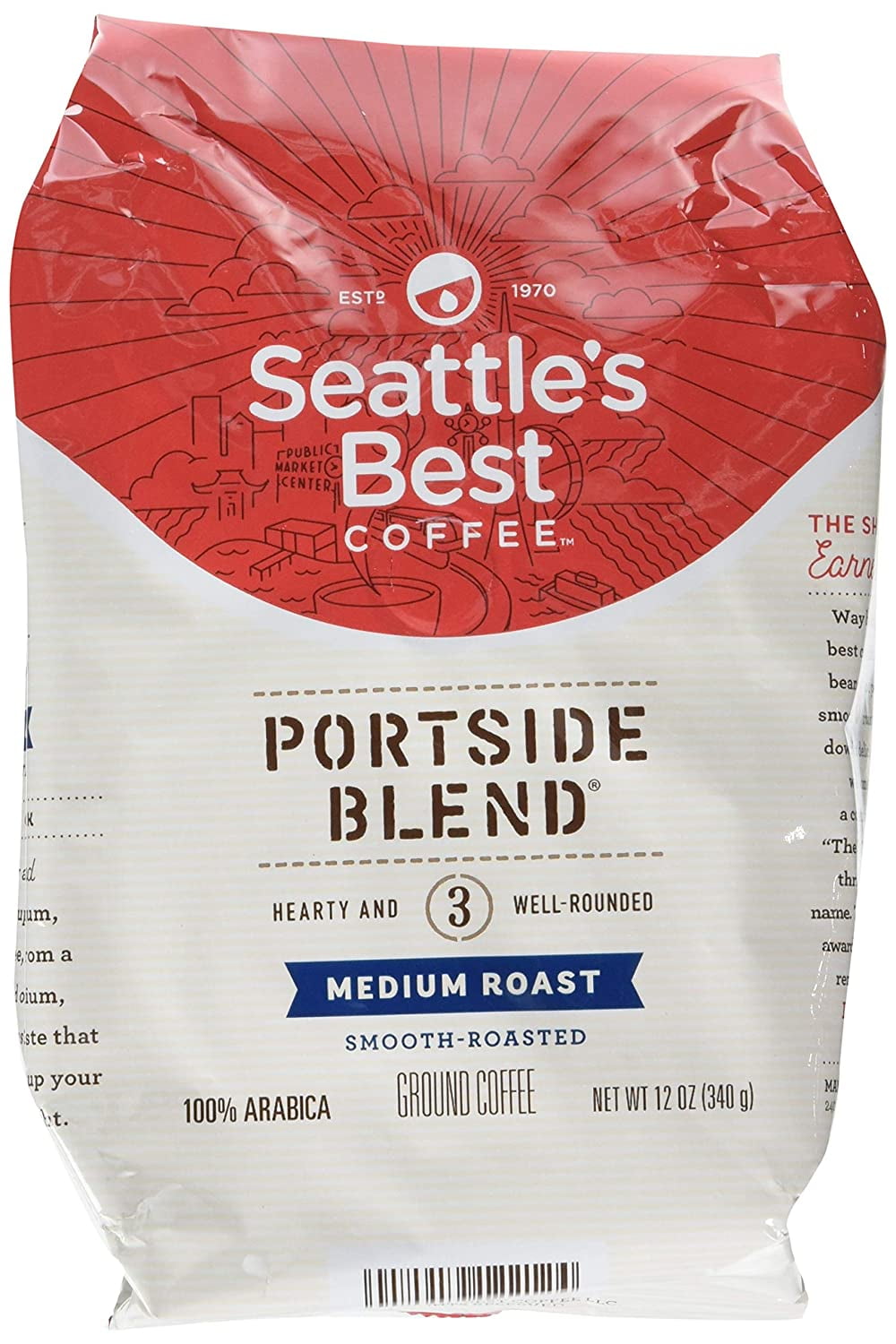 Seattles Best Coffee, LLC 11008569 Ground Coffee, Medium