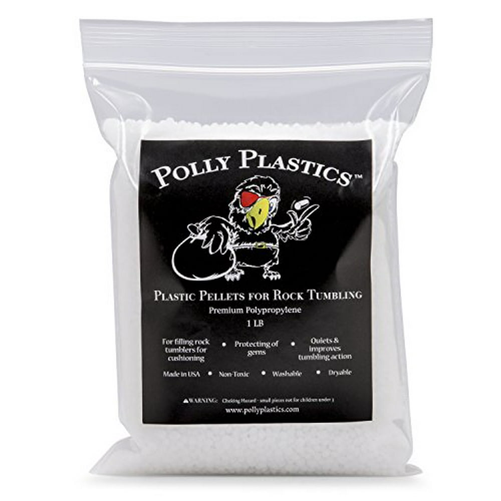 Polly Plastics Polypropylene Plastic Poly Pellets Rock Tumbling Media