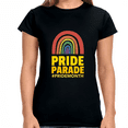 thumbnail image 2 of Pride Parade LGBTQ Flag Gay Pride Day Rainbow Lesbian Shirts for Women, 2 of 8