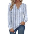 thumbnail image 3 of Fantaslook Womens Tops Long Sleeve V Neck Blouses Business Casual Shirts Fall Fashion Dressy Tops, 3 of 8