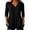 P492 Black, variant on Tfken Women Tshirts Summer Short Sleeve V-Neck Tops Tees Loose Casual T-Shirts Ladies Comfy Clothes Outerwear Size L Black