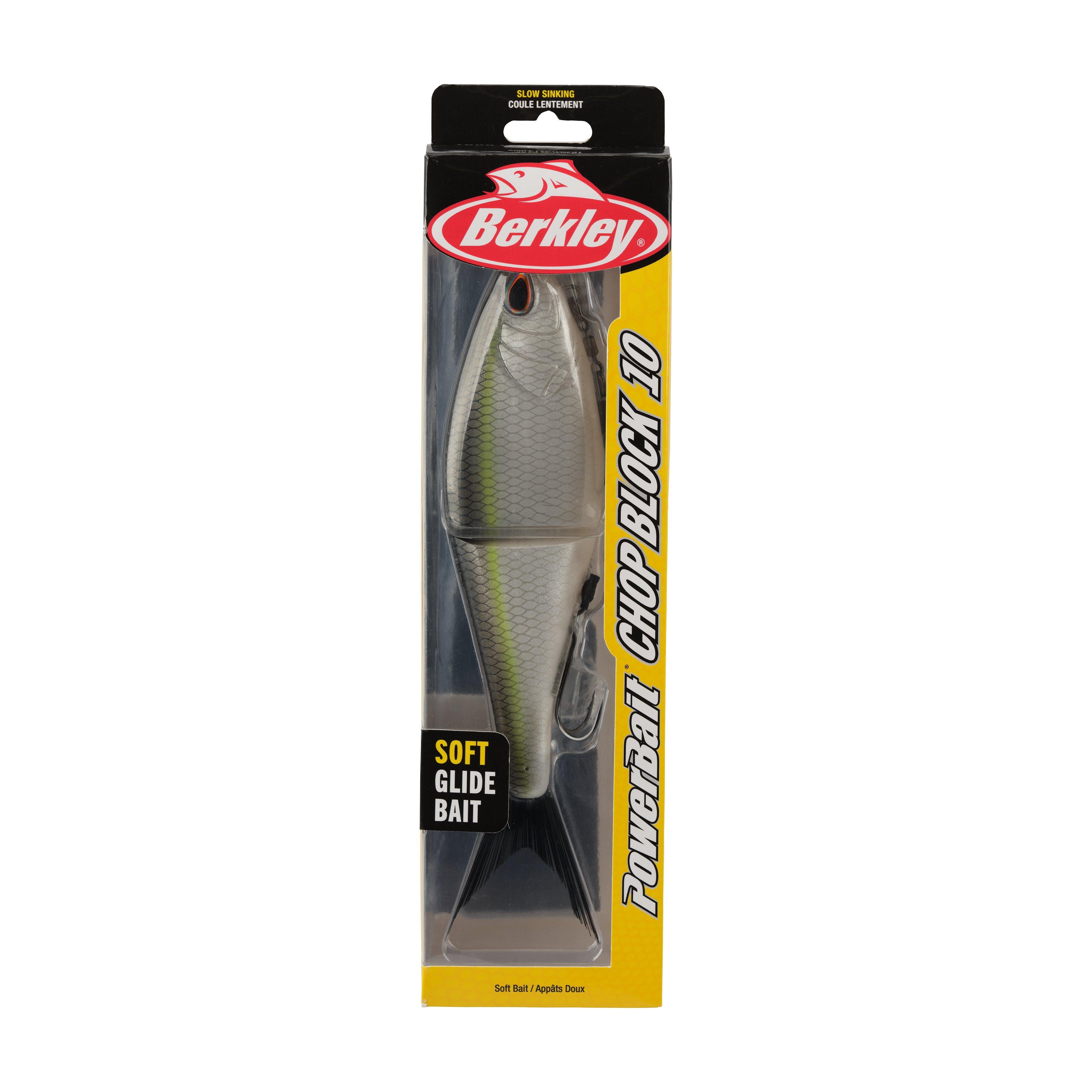 Berkley PowerBait® Chop Block, 10 in, Green Back