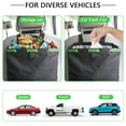 thumbnail image 4 of Car Trash Can, 3.5 Gallons Car Garbage Can, Foldable Car Trash Bag Hanging with Storage Pockets, High Quality Car Trash Bin, Leakproof Car Organizers and Storage Accessories for Auto Outdoor Camping, 4 of 7