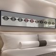 thumbnail image 2 of 3D Acrylic Mirror Wall Stickers Self Adhesive Waterproof DIY Home Decor black, 2 of 8