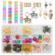 thumbnail image 1 of GOOHOCHY 116 piezas de joyería para rastas, trenzas, decoración para el cabello, cuentas para el cabello, joyas para el cabello para trenzas, 1 of 8
