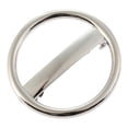 thumbnail image 4 of Geometric Circle French Automatic Spring Barrette Ladies Hair clip and clamp - , 5.8cm, 4 of 5