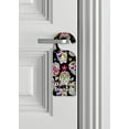 thumbnail image 2 of Do Not Disturb Door Knob Hanger Sign - Day of the Dead Skulls, 2 of 3