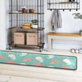 thumbnail image 4 of SKYSONIC 2X6 Feet Kawaii Axolotl Runner Rug with Rubber Backing, Baby Amphibian Non Slip Entryway Rug Runner Washable Soft Area Rug Carpet for Hallway Bedroom Kitchen Decor, 4 of 6