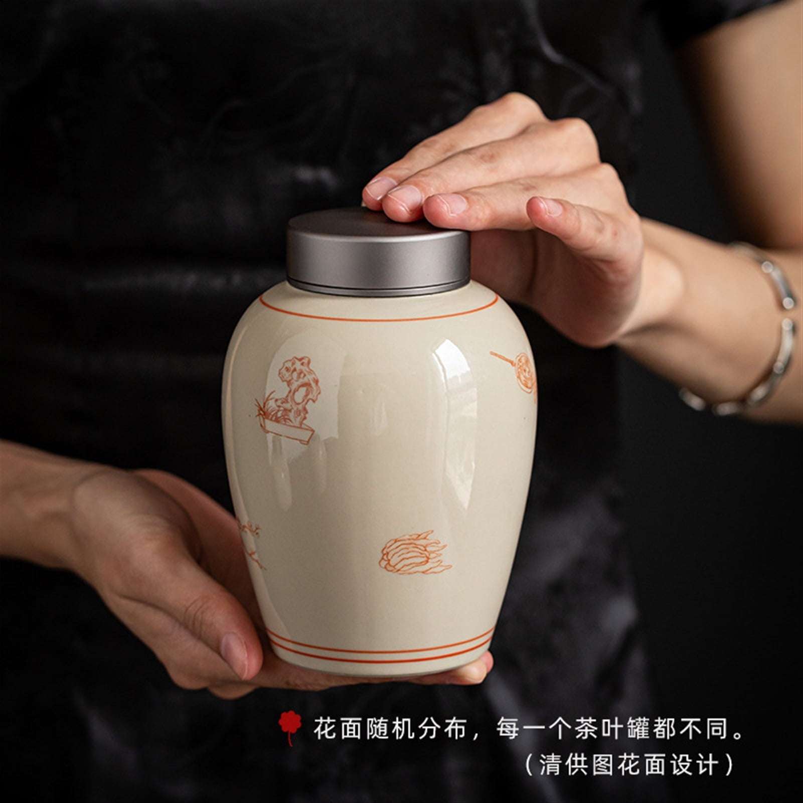 Funeral Ashes Jar Urn For Pet Ashes Holder Ceramic Keepsake Pal Ashes Urns Casket For Urn Seal Storage Can