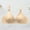 Beige_z, variant on Women's Thin Striped Large Sized without Underwire Bra, Bras for Women, Push Up Bra No Underwire, Jelly Bras for Women