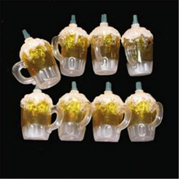 Kurt S. Adler, Inc. UL0565 Kurt Adler 10-Light Plastic Beer Mug Light Set