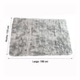 thumbnail image 2 of Tapete Decorativo Hometrends De Pelo Largo 133 x 186 cm Gris Obscuro, 2 of 4