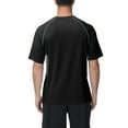 thumbnail image 4 of Weilanxin Swim Shirts Short Sleeve for Men Quick Dry Running UPF50+ Sun Protection Rash Guard Top Black S, 4 of 9