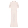 thumbnail image 5 of Ndbuld Womens 2 Piece Workout Sets Short Matching Casual Summer Outfits Slim Fitted Going Out Gym Yoga Athletic Tracksuits White S, 5 of 7