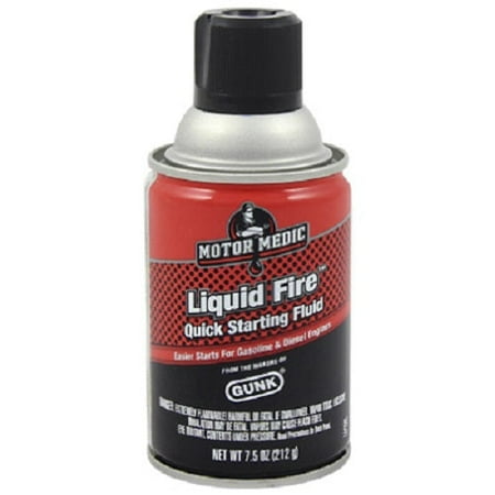 Motor Medic M3911 7.5 oz Liquid Fire Starting Fluid - Quantity of 12