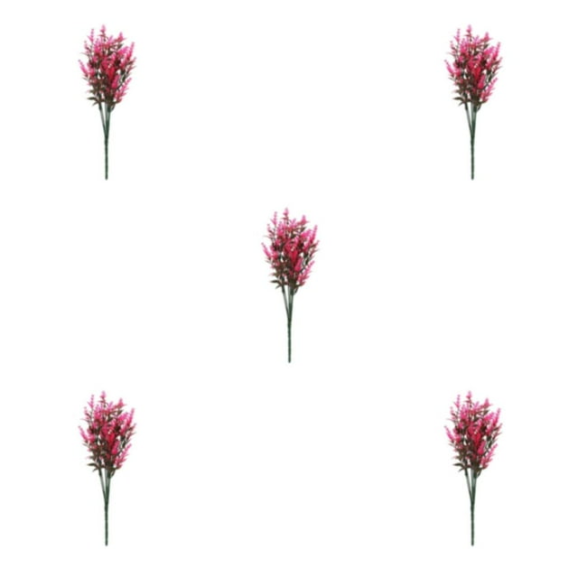 ZheElen 2x Artificial Plant Versatile And Wide Range Of Uses For Any Space Realistic pink 5Set