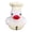 B, variant on OIUR Chef Duck Figurine Resin Doctor Duck Ornament Colorful Firefighter Detective Duck Statue for Living Room Bedroom Shelf Decoration