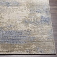 thumbnail image 2 of BoutiqueRugs Lucknow Contemporary Area Rug - Beige, Navy, Blue - 18" x 18" Sample, 2 of 9