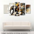 thumbnail image 2 of Cuadro decorativo Cuadros Abigail Elefante Corriendo 5 piezas, 2 of 5