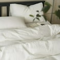thumbnail image 1 of Zhuge Bed Sheets Set, Bedding Sheets Pillowcases Kit, Twin Bed Set, Hotel Bedding, Home Decor(White), 1 of 5