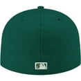 thumbnail image 4 of Men's New Era Green Philadelphia Phillies White Logo 59FIFTY Fitted Hat, 4 of 5