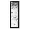 thumbnail image 2 of ArtToFrames 13" x 43" Honors Black with Silver Picture Frame, 13x43 inch Black Wood Poster Frame (WOM-5157), 2 of 7