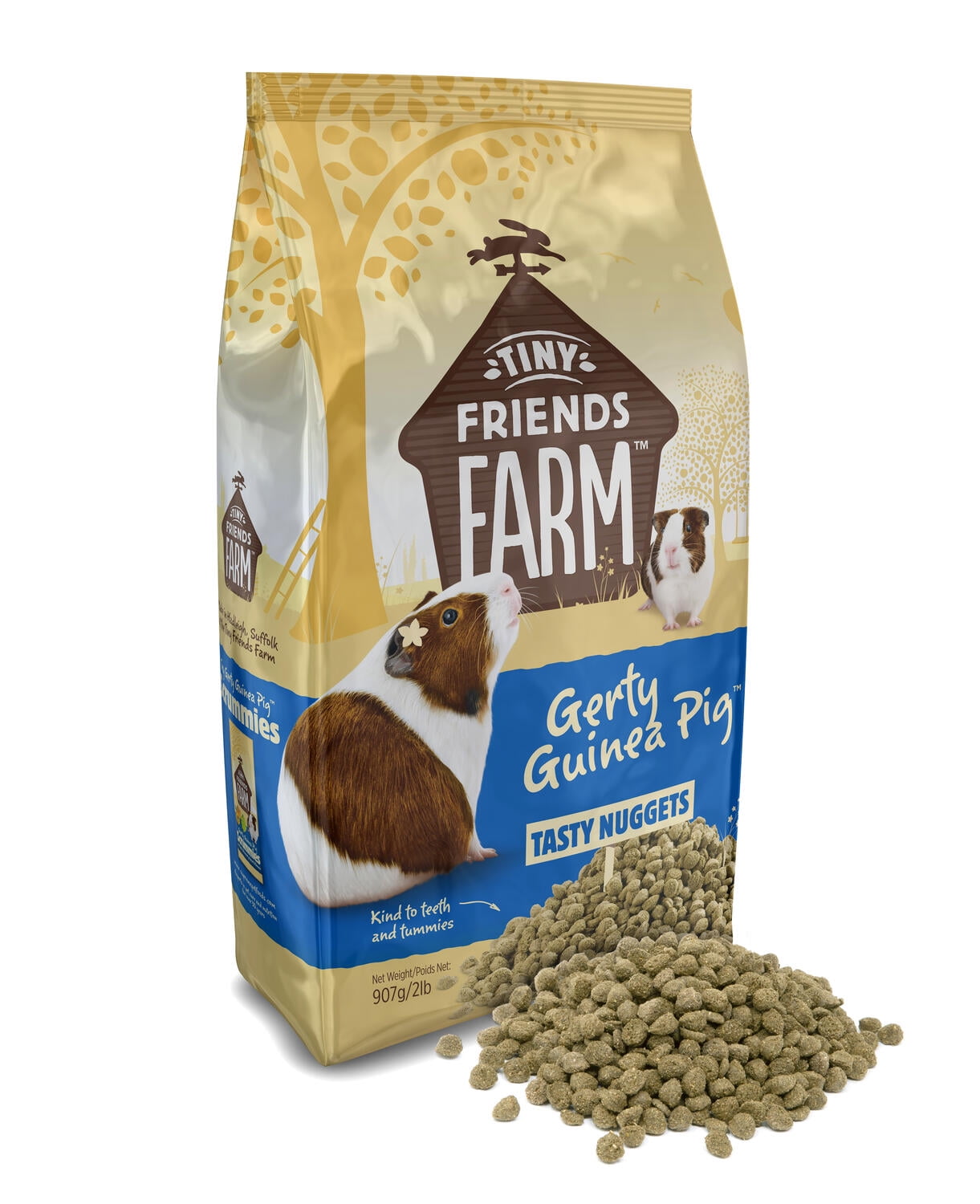 (3 pack) Gerty Guinea Pig Tasty Nuggets 2LB