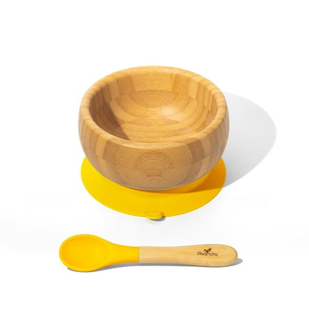 UPC: 0712324633900 | Bamboo Baby Suction Bowl + Spoon